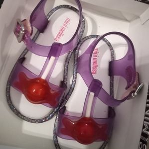 Mini melissa lollipop sandals